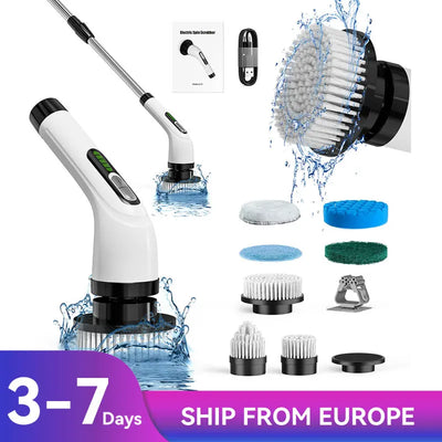 7-in-1 Cordless Spin Scrubber